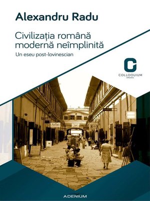 cover image of Civilizatia romana moderna neimplinita